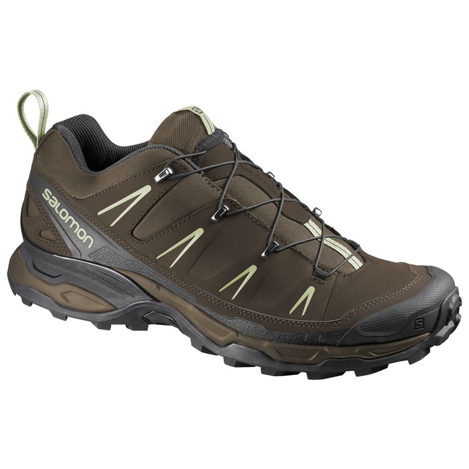 Zapatillas Trekking Salomon Hombre Chocolate / Negras - Salomon Argentina X ULTRA LTR ,648175-WVO